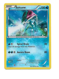 Suicune 30/30 XY Trainer Kit: Pikachu Libre & Suicune Holo Pokemon TCG - 213 - Image 1