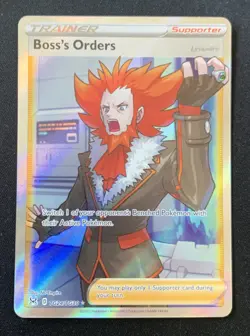 Boss's Orders TG24/TG30 Lost Origin Trainer Gallery Holo Pokemon TCG Card NM - Image 1