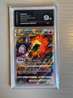 Pokemon Charizard V Astro SWSH262 - ITA AiGrading 9.5 - Black Star Promo - Image 1