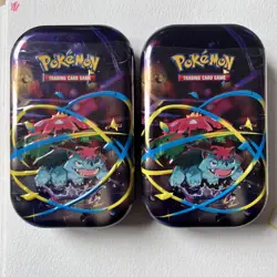 2x Pokemon TCG Mega Evolution Heroes Mini Tin - Mega Venasuar - New & Sealed - Image 1