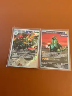 cartes Pokemon lot de 2 cartes rares ecarlate et violet SV1FR Francaises - Image 1