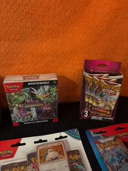 Large Sealed Pokemon Lot, mixed sets , collections, booster bundle lot - Image 2