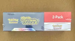 Pokemon Surging Sparks ⚡ Elite Trainer Box + Booster Bundle 2-pack Costco S&V - Image 2