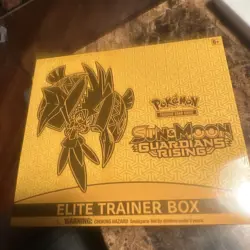 2017 POKEMON TCG SUN & MOON GUARDIANS RISING ELITE TRAINER BOX ETB SEALED & Case - Image 2