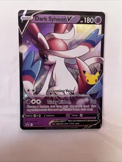 Dark Sylveon V SWSH134 Pokemon Celebrations Black Star Promo - Image 1