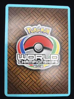 Pokemon Shaymin World Championship 2012 Igor Costa Stamped 8/95 Rare - Image 2
