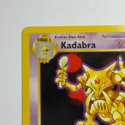 Pokemon TCG Kadabra Shadowless Uncommon Base Set 32/102 WOTC Vintage 1999 - Image 3