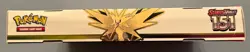 Pokemon TCG Scarlet & Violet 151 Zapdos EX Collection Box NEW SEALED - Image 2