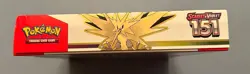 Pokemon TCG Scarlet & Violet 151 Zapdos EX Collection Box NEW SEALED - Image 3