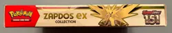 Pokemon TCG Scarlet & Violet 151 Zapdos EX Collection Box NEW SEALED - Image 4