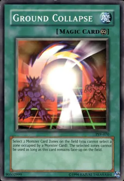 Ground Collapse - PSV-070 - MP - YuGiOh - Image 1