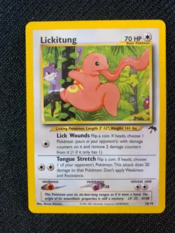 Lickitung 16/18 - Southern Islands Promo - Pokemon Card - Light Play/Near Mint - Image 1