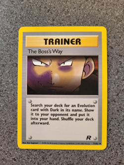Pokemon Pokemon Trainer Rocket Non Holo Card 72/82 2000 excellent condition WOTC - Image 1