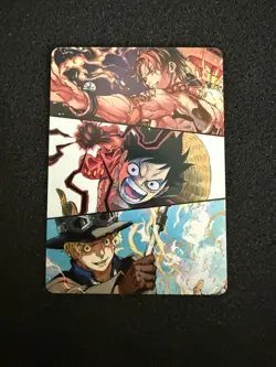 Luffy Ace Sabo Shonen Jump Special Pack Promo ONE PIECE Card Japanese Exclusive - Image 1
