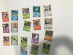 18 Pokemon Card Lot 2010 Triumphant Common Uncommon Bundle TCG Cards - Image 1