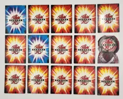 Lot Of 15 Bakugan Cards Variety Bakugan Brawlers Regular & Metal Cards - Image 4