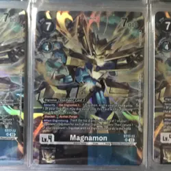 Magnamon ST17-13 SR M/NM Digimon Card Game - Image 1