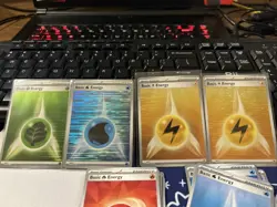 Pokemon TCG Some Holo Energy + over 100 Bulk Basic Energy Card + Sealed - Image 2