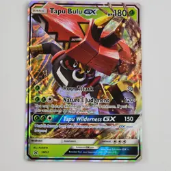 Pokemon TCG - Tapu Bulu GX SM32 Promo - Sun & Moon Black Star Promos LP Card - Image 1
