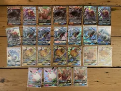 25x Pokemon GX Ultra Rare Cards Lot NM Bulk Collection Starmie Gyarados Raichu - Image 1