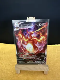 Charizard VMAX Pokemon Card Claw Slash G-Max Wildfire Holo Rare - Image 1