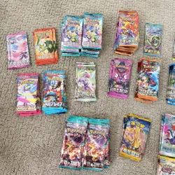 175 Pokemon Booster Pack Lot SEALED Cards! (Japanese, Chinese & Korean) Huge Lot - Image 3