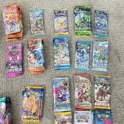 175 Pokemon Booster Pack Lot SEALED Cards! (Japanese, Chinese & Korean) Huge Lot - Image 4