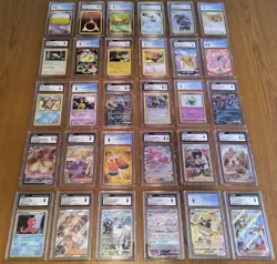 ✨HUGE Lot of 30 CGC Graded Pokemon Cards Slabs Modern & Vintage Collection W@W!✨ - Image 1