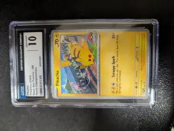 Pikachu 190 Sv: Scarlet & Violet Promo Cards Regular CGC 10 - Image 1