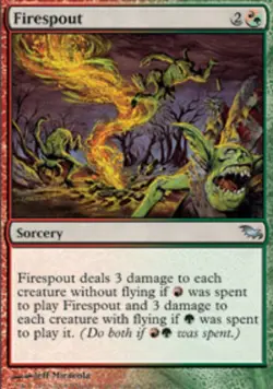 Firespout - Shadowmoor #205/301 MTG Magic The Gathering - Image 1