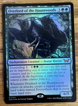 MTG Duskmourn: House of Horror, Overlord of the Hauntswoods - Foil - Image 1