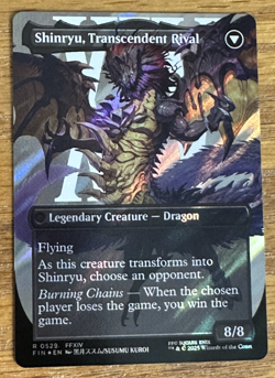 MTG Final Fantasy, Zenos yae Galvus / Shinryu - Borderless Surge Foil - Image 3