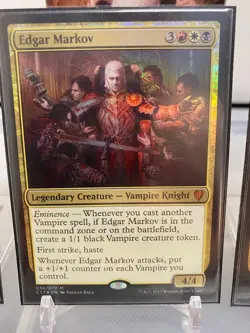 MTG Commander 2017 Vampiric Bloodlust - Pre-Con Deck, Edgar Markov Never Played - Image 3