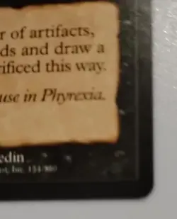 Reprocess Urza's Saga Mtg Magic the Gathering Super Clean No Play - Image 2