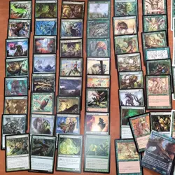 Whole Entire COMMANDER Deck MTG - Ents TREEFOLK Kindred Saprolings Dryad Green - Image 3