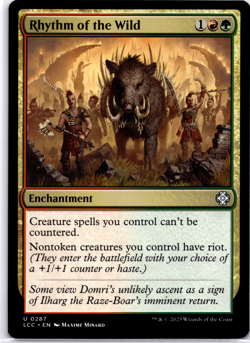 Rhythm of The Wild Regular 287 LCC NM MTG - Image 1