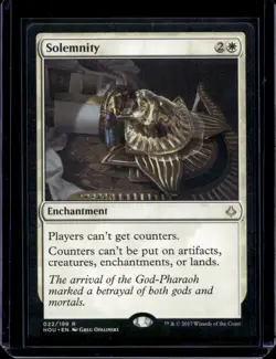 Solemnity Hour of Devastation Magic the Gathering MTG - Image 1