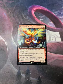 Detective's Phoenix - Non-foil - Extended Art Modern Horizons 3 - MtG - Image 1