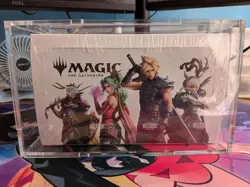 Sealed Universe Beyond Final Fantasy Play Booster Box MTG - with Acrylic case - Image 1