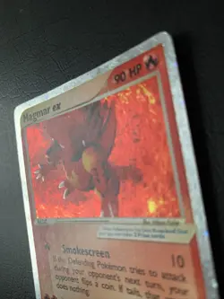 Pokemon TCG Magmar ex EX Ruby & Sapphire 100/109 Holo Ultra Rare - LP - Image 3