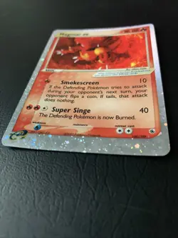 Pokemon TCG Magmar ex EX Ruby & Sapphire 100/109 Holo Ultra Rare - LP - Image 4