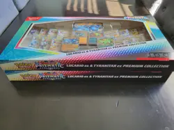 Pokemon Prismatic Evolutions Lucario EX and Tyranitar EX Premium Collection 2x - Image 4