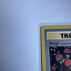 Sleep! Rockets Secret Machine 1st Edition Team Rocket 79/82 WOTC Vintage Pokemon - Image 3