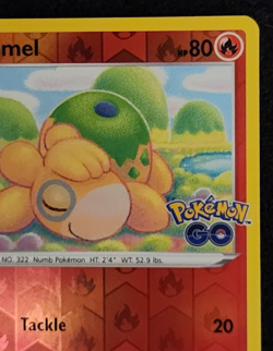 2022 Pokemon GO Numel (Peelable Ditto) Reverse Holofoil EX-NM - Image 3