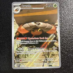 Pokemon TCG Crustle 186/182 Destined Rivals Illustration Rare NM - Image 2