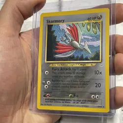 Pokemon TCG Skarmory Neo Revelation 23/64 Regular Unlimited Rare LP/NM Vintage - Image 2