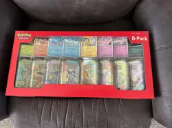 2025 Pokemon Prismatic Evolutions Mini Tins 8-Pack New Sealed - Image 1