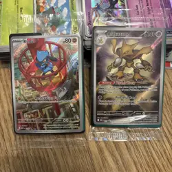 Pokemon Alakazam 009 & Riolu 010 Black Star Promos - Sealed - Image 1