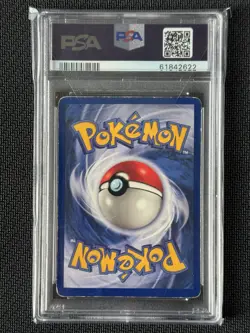 1999 POKEMON BASE SET SHADOWLESS SQUIRTLE #63 PSA 1 - Image 2