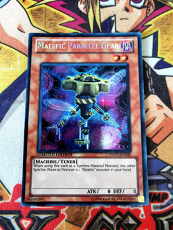 Malefic Parallel Gear ymp1-en003 Ltd Ed (NM/VLP) Secret Rare Yu-Gi-Oh! - Image 1